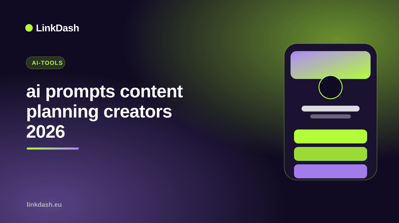 AI prompts for content planning: 10 templates that save you 4 hours per week — News & Analysis | LinkDash