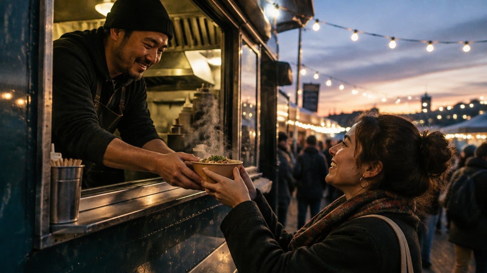 Bio-link for food trucks and street food vendors: location, menu, and payments in one place — Guide | LinkDash