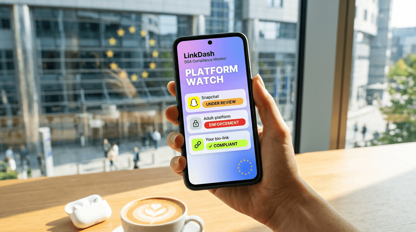 European DSA enforcement intensifies: what the Snapchat and adult-platform measures mean for creators — News & Analysis | LinkDash