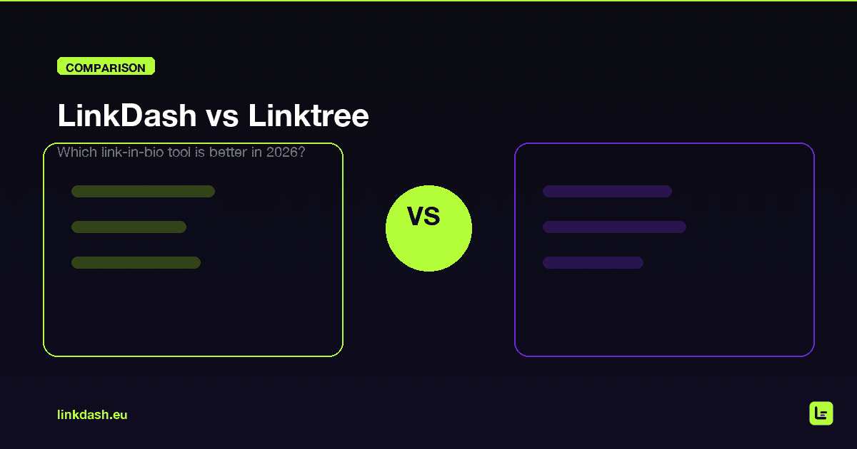 LinkDash vs Linktree: Welke Link-in-Bio Tool Is Beter in 2026?