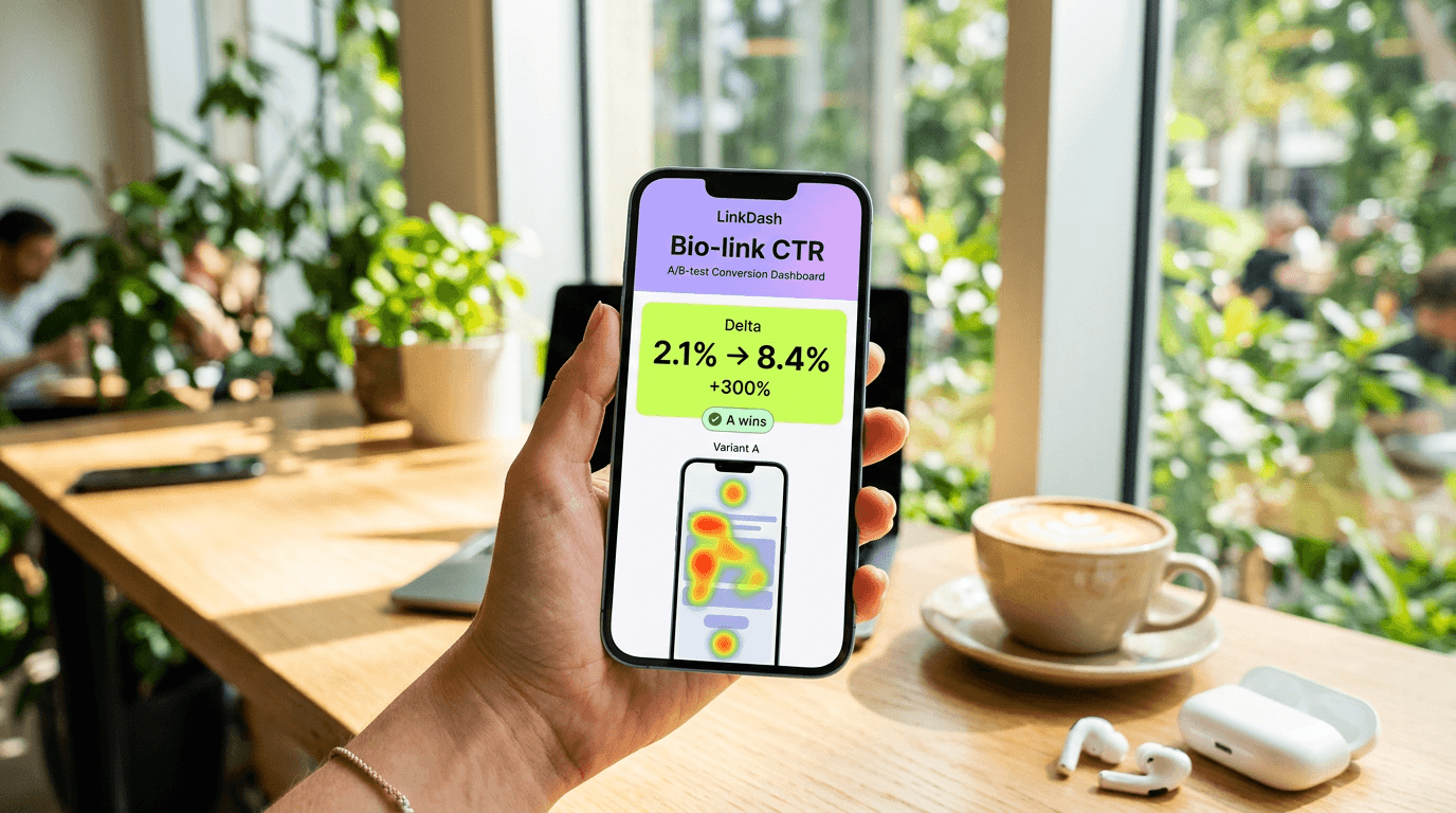 Sept schémas de conversion qui font passer le CTR de votre bio-link de 2% à 8% Sept schémas de conversion qui font passer le CTR de votre bio-link de 2% à 8% — Actualité | LinkDash
