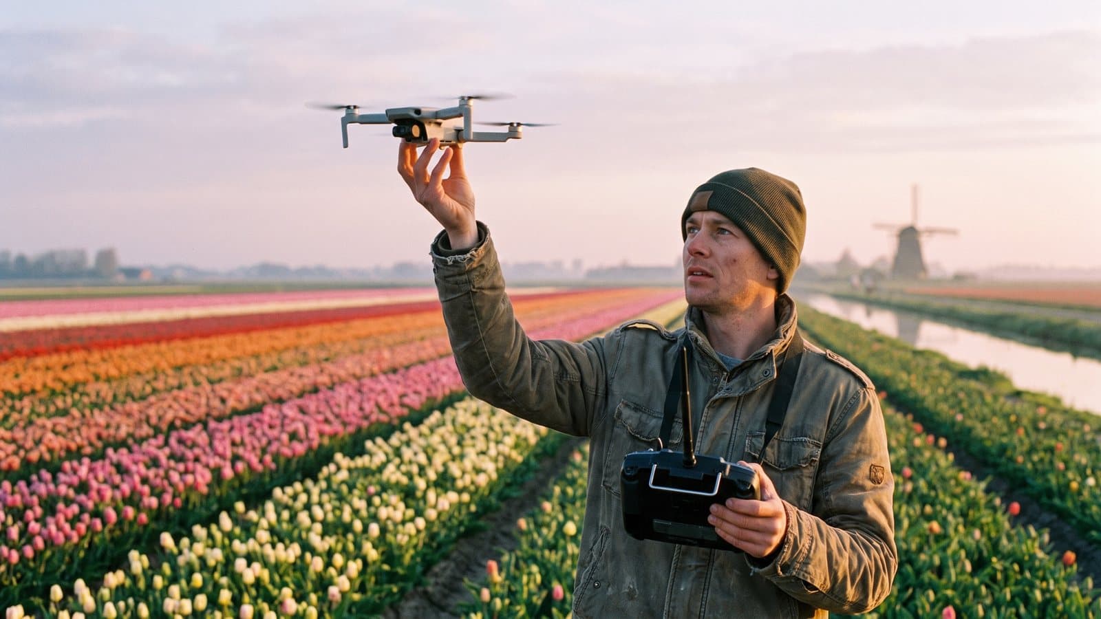 Bio-link voor drone-piloten: portfolio, EU-certificaat en boekingen op één plek — Gids | LinkDash