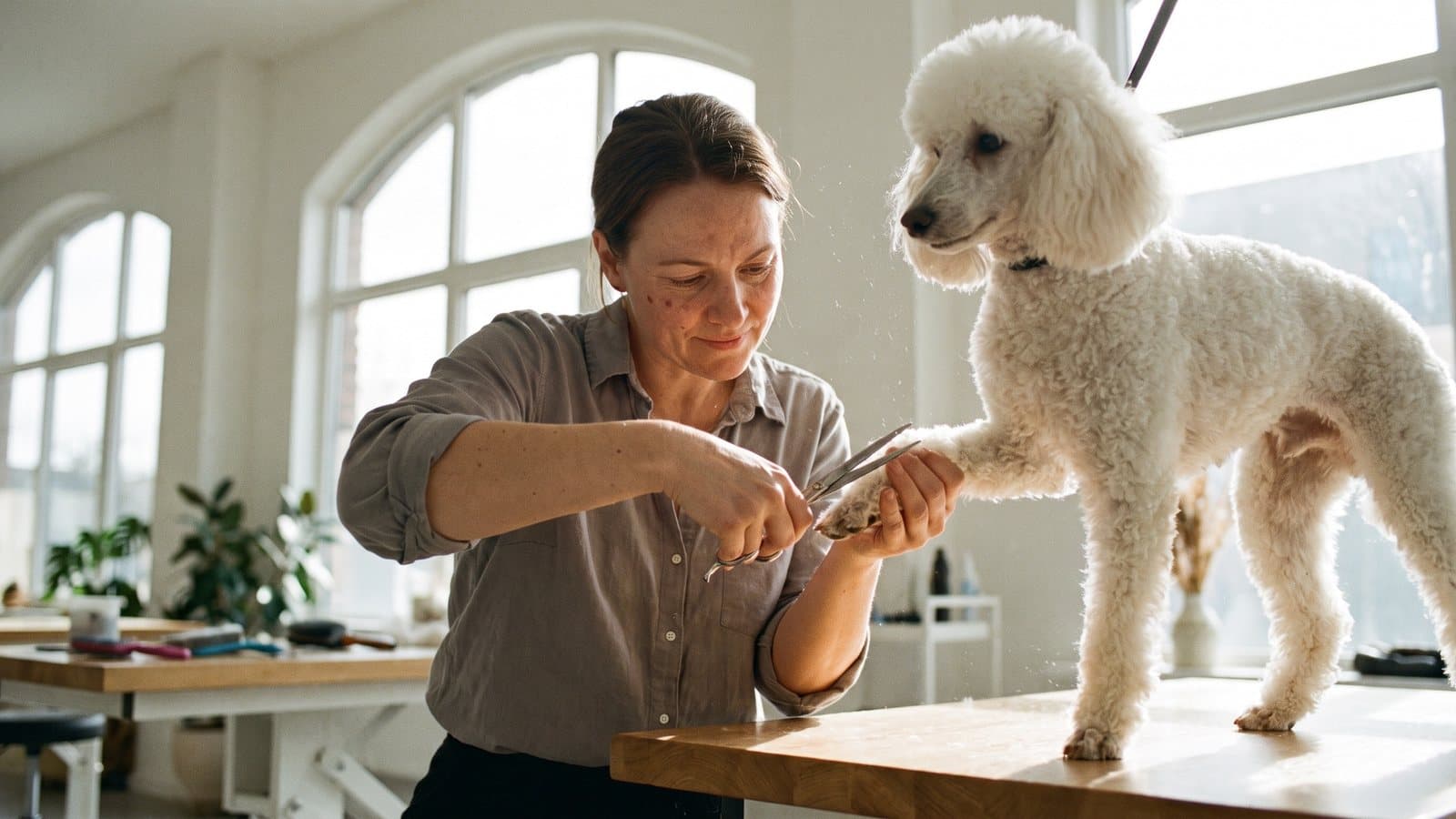 Bio link for dog groomers: bookings, before-afters and product sales on one page — Guide | LinkDash