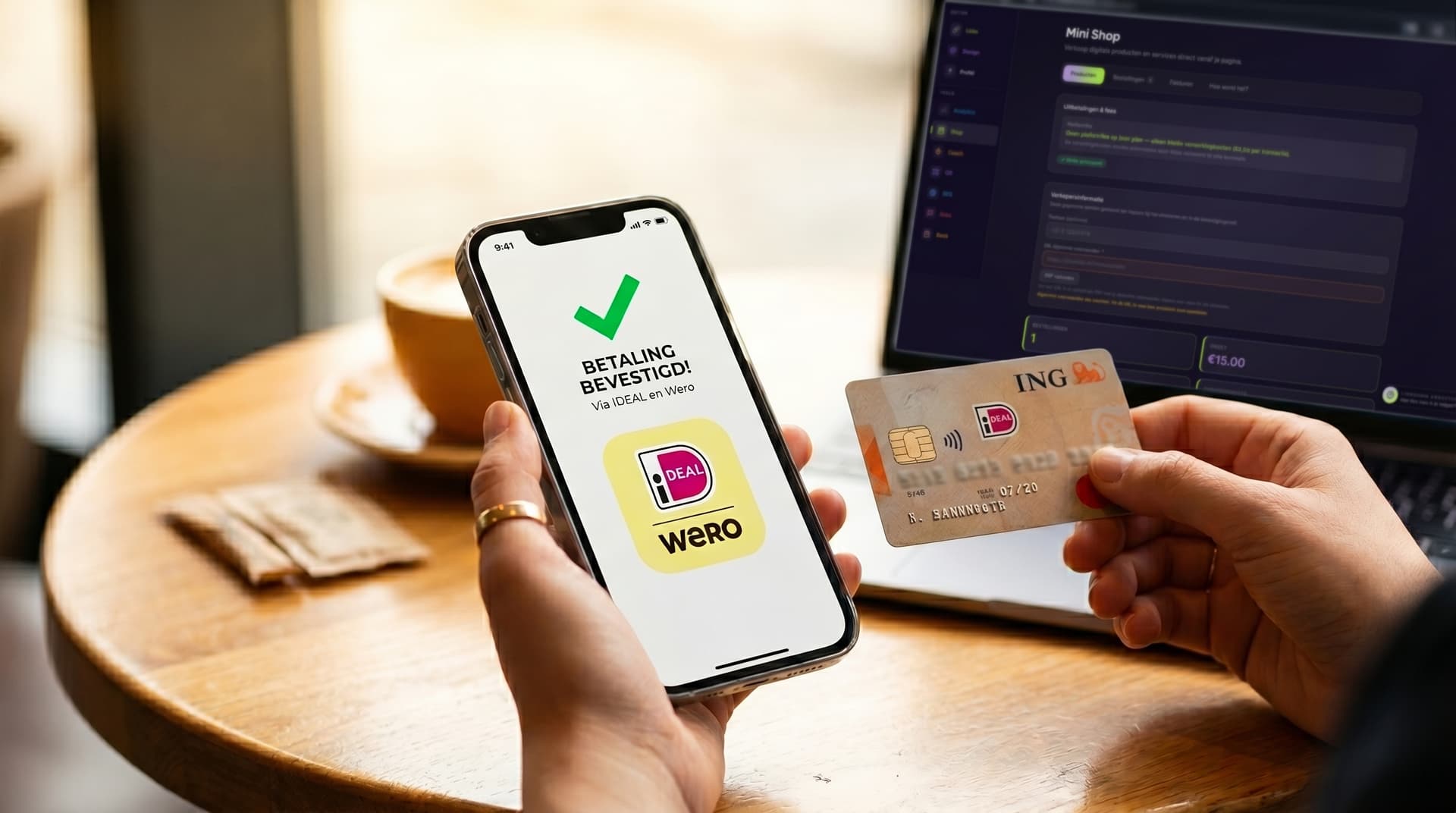 iDEAL and Wero payments via your bio link — Guide | LinkDash