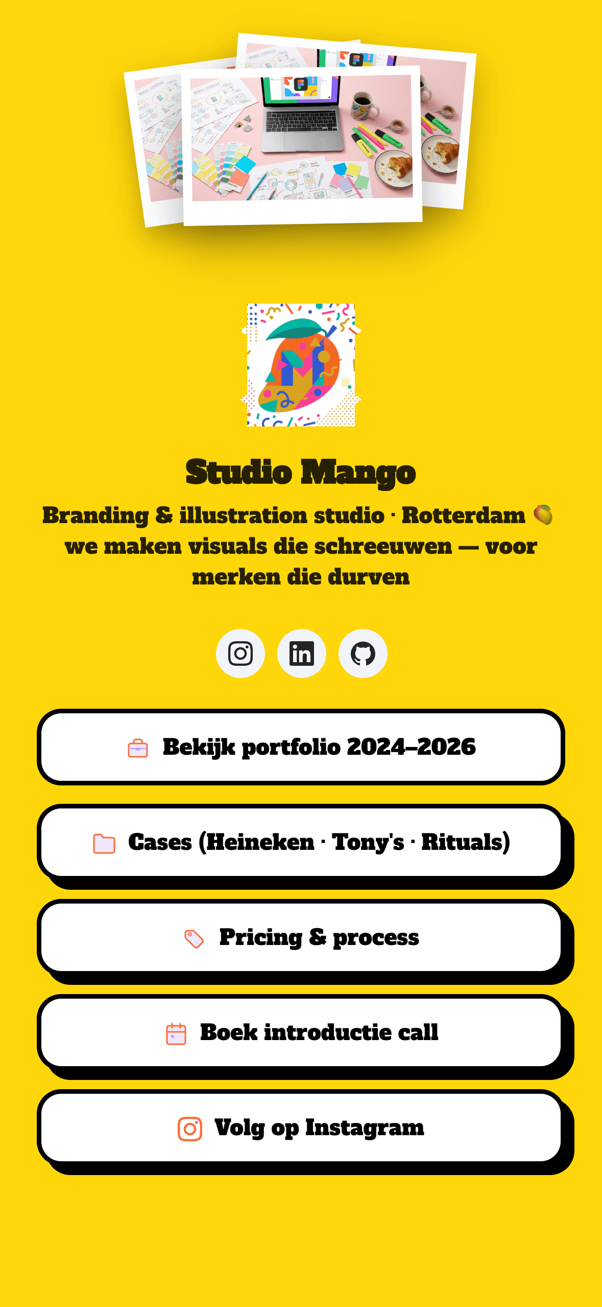 Studio Mango — Memphis design